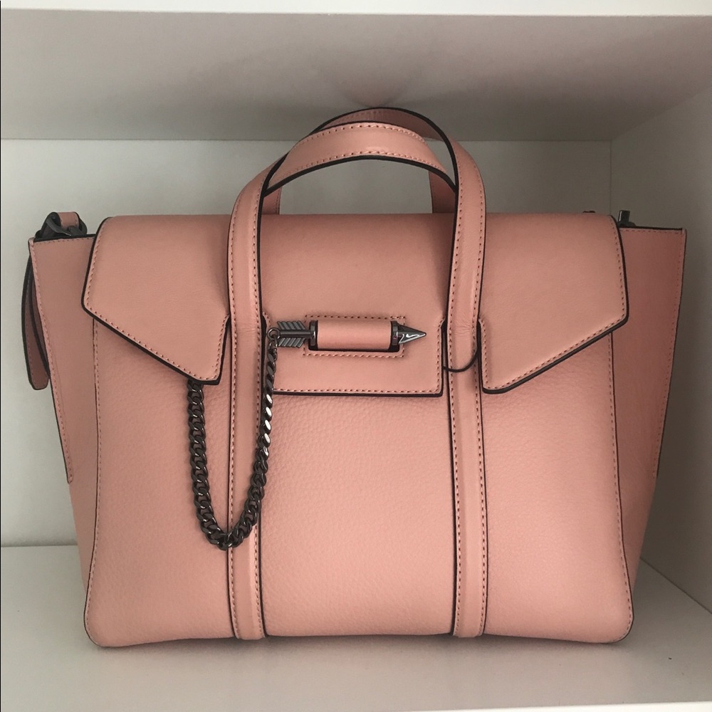 NWT Mackage Barton Medium Tote in Peach
